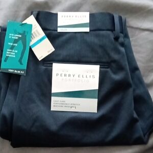 Perry Ellis Portfolio Slim Fit Trousers